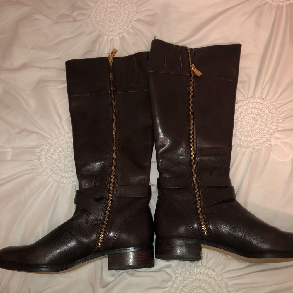 Michael Kors Chocolate Brown Boots - Picture 2 of 4